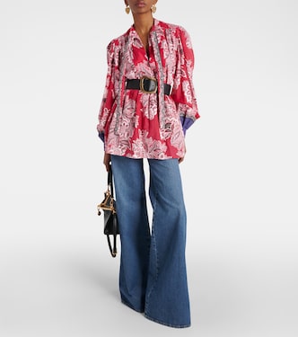 Bedruckte Bluse aus Baumwolle und Seide | Etro