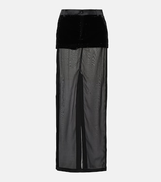 Gonna lunga in mesh | Didu