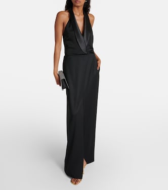 Janice tuxedo gown | Simkhai