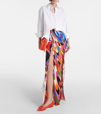 Ballerinas Gommettine Ball aus Leder | Roger Vivier