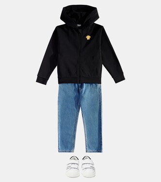 Sudadera Medusa de jersey con cremallera | Versace Kids