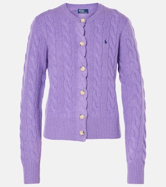 Cárdigan trenzado de lana y cachemir | Polo Ralph Lauren