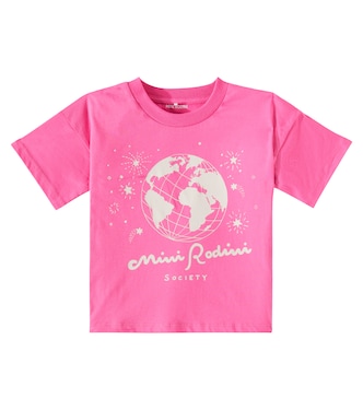 T-shirt Mini Rodini Society in jersey | Mini Rodini