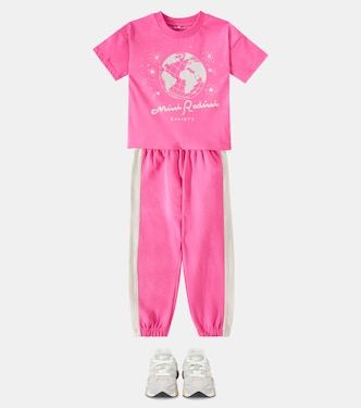 T-Shirt Mini Rodini Society aus Baumwoll-Jersey | Mini Rodini