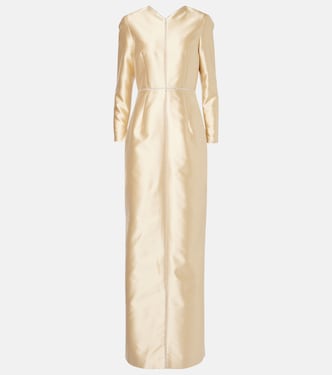 Rosamund embellished satin gown | Markarian