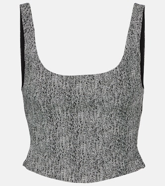 Wells cropped top | Staud