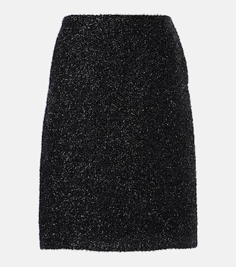 Corinna lamé pencil skirt | The Row