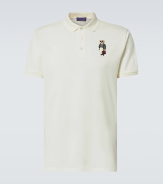 Polohemd Polo Bear aus Baumwoll-Piqué | Ralph Lauren Purple Label