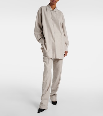 Camicia Komako in lana e cashmere | The Row
