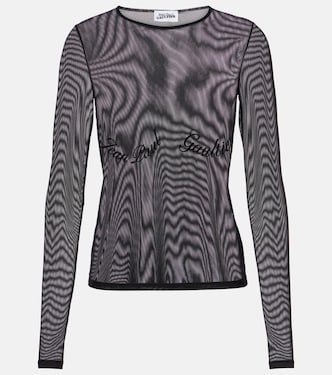 Top aus Mesh | Jean Paul Gaultier