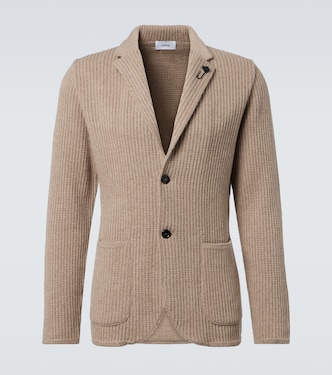 Knitted cashmere blazer | Lardini