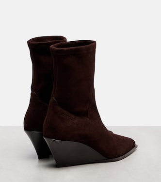 Ankle Boots Hadley 60 aus Veloursleder | Jimmy Choo