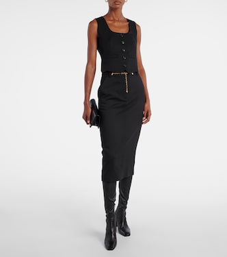 Morris wool vest | Veronica Beard