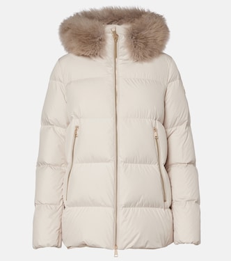 Daunenjacke Laichefur mit Shearling | Moncler