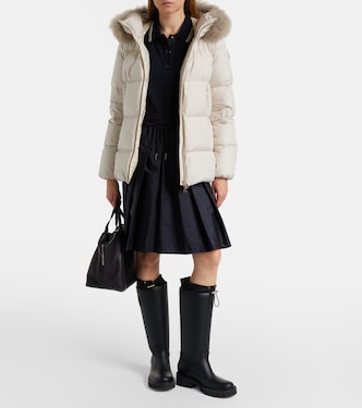 Daunenjacke Laichefur mit Shearling | Moncler
