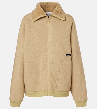 Veste blouson à logo | Miu Miu
