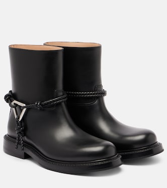 Leather ankle boots | Bottega Veneta