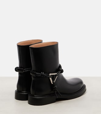 Leather ankle boots | Bottega Veneta