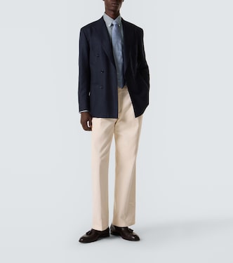 قميص من القطن الفلانيل | Charvet