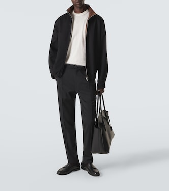 Virgin wool tapered pants | Lardini