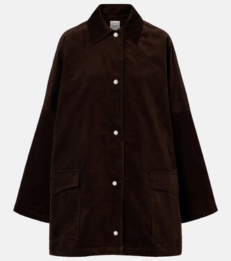 Hemdjacke Cord aus Baumwoll-Cord | Toteme