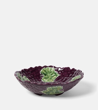 Grapes earthenware salad bowl | Bordallo Pinheiro