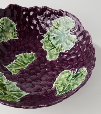 Grapes earthenware salad bowl | Bordallo Pinheiro