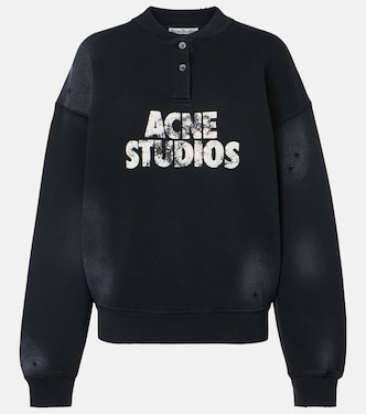 Sweat-shirt en coton à logo | Acne Studios