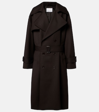 Gabardina cruzada Dursley con cinturón | The Frankie Shop