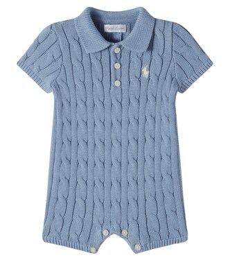 Baby cable-knit cotton onesie | Polo Ralph Lauren Kids