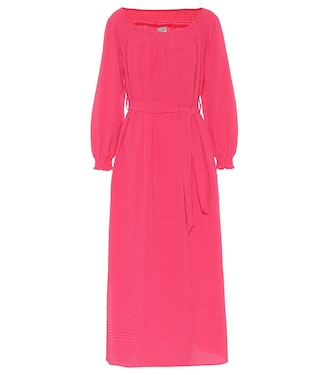 Robe midi Amalie à carreaux | Baum und Pferdgarten
