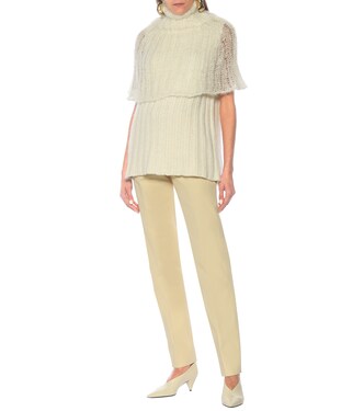 Turtleneck wool-blend sweater | Jil Sander