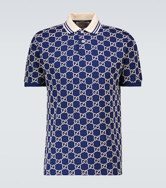 Polohemd GG aus einem Baumwollgemisch | Gucci
