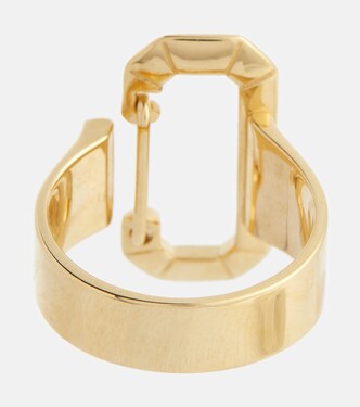 18kt yellow gold ring with diamonds | Eéra