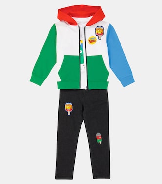 Kapuzenjacke aus Baumwolle | Stella McCartney Kids