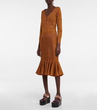 Top in misto lana lamé | Dries Van Noten