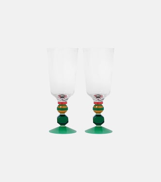 Mayfair set of 2 tall crystal glasses | Reflections Copenhagen