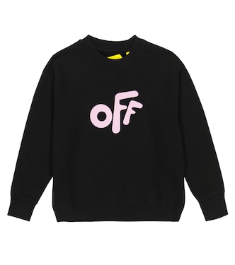 Sudadera en punto de algodón con logo | Off-White Kids