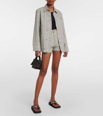 Sandali infradito a righe con logo | Kenzo