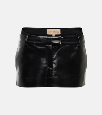 Minigonna Oloma in similpelle | Aya Muse