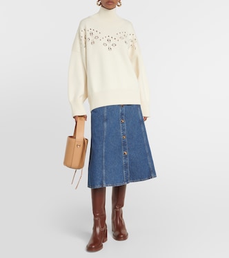 Pointelle wool sweater | Chloé