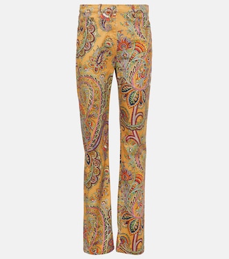 Pantaloni regular in twill di cotone | Etro