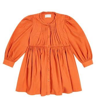 Vestido Trudy de algodón plisado | Morley