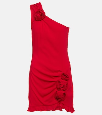 Miniabito in crêpe con applicazione floreale | Blumarine