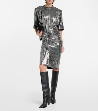 Gonna Dolene in tulle con paillettes | Marant Etoile