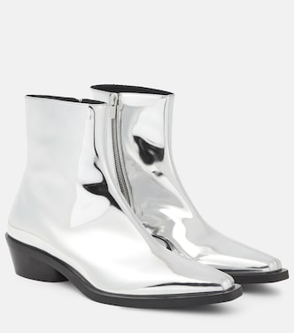 Botines Bronco metalizados | Proenza Schouler
