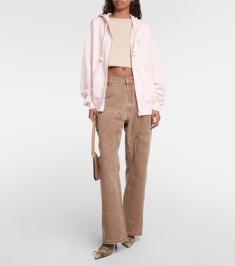 Sudadera de algodón y forro polar | Acne Studios