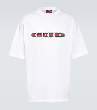 T-Shirt aus Baumwoll-Jersey | Gucci