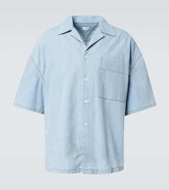 Denim bowling shirt | Bottega Veneta