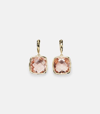 Orecchini Serenity in oro 18kt con morganite | Octavia Elizabeth